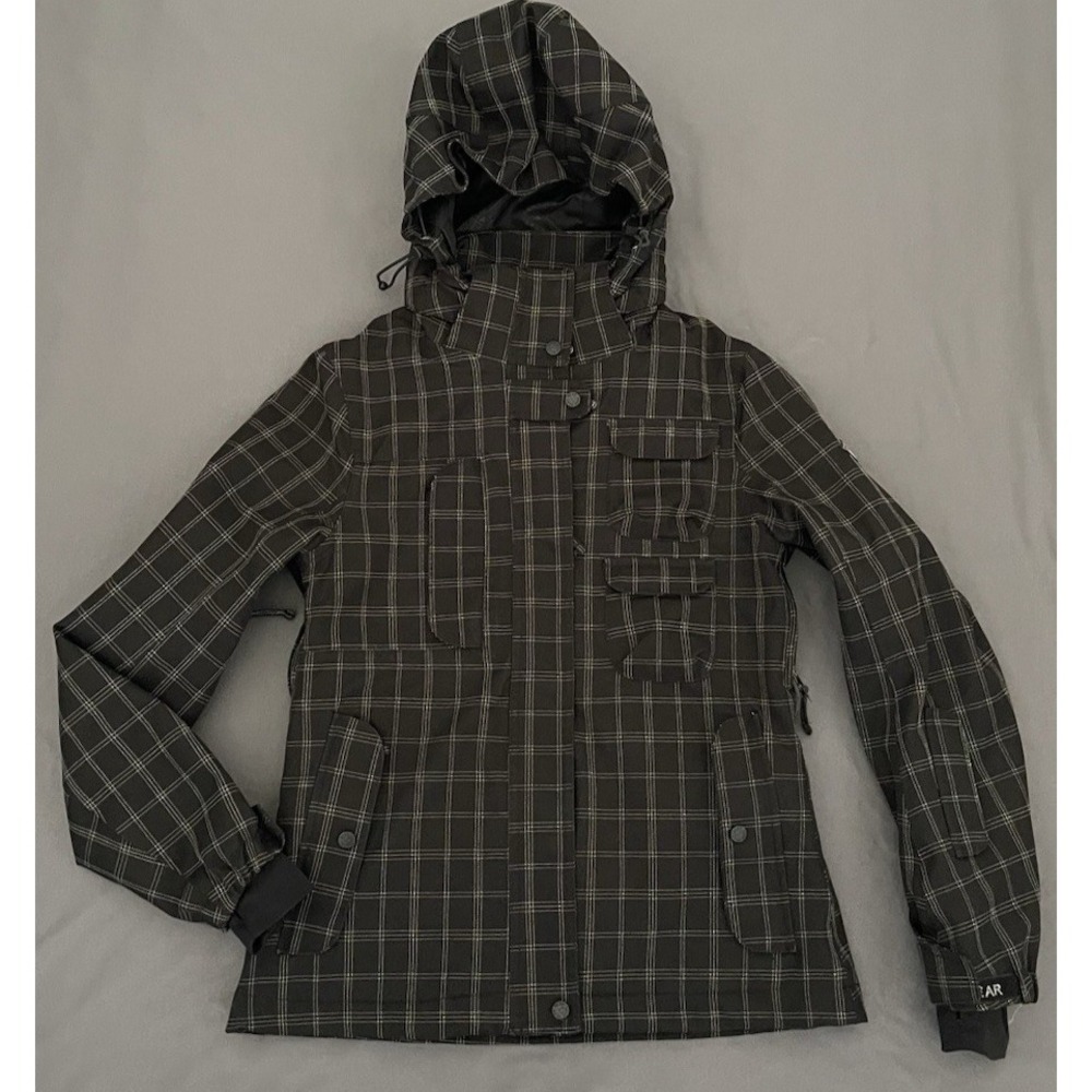 BEAR‎ SURFBOARDS Snowboarding Coat Womens Size Medium Black EKO Series II - Picture 3 of 16